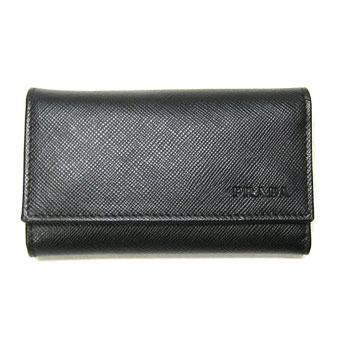 PRADA プラダ キーケース コピー 2M0025 6連キーケース サッフィアノ ネロ SAFFIANO 1 NERO カーフブラック